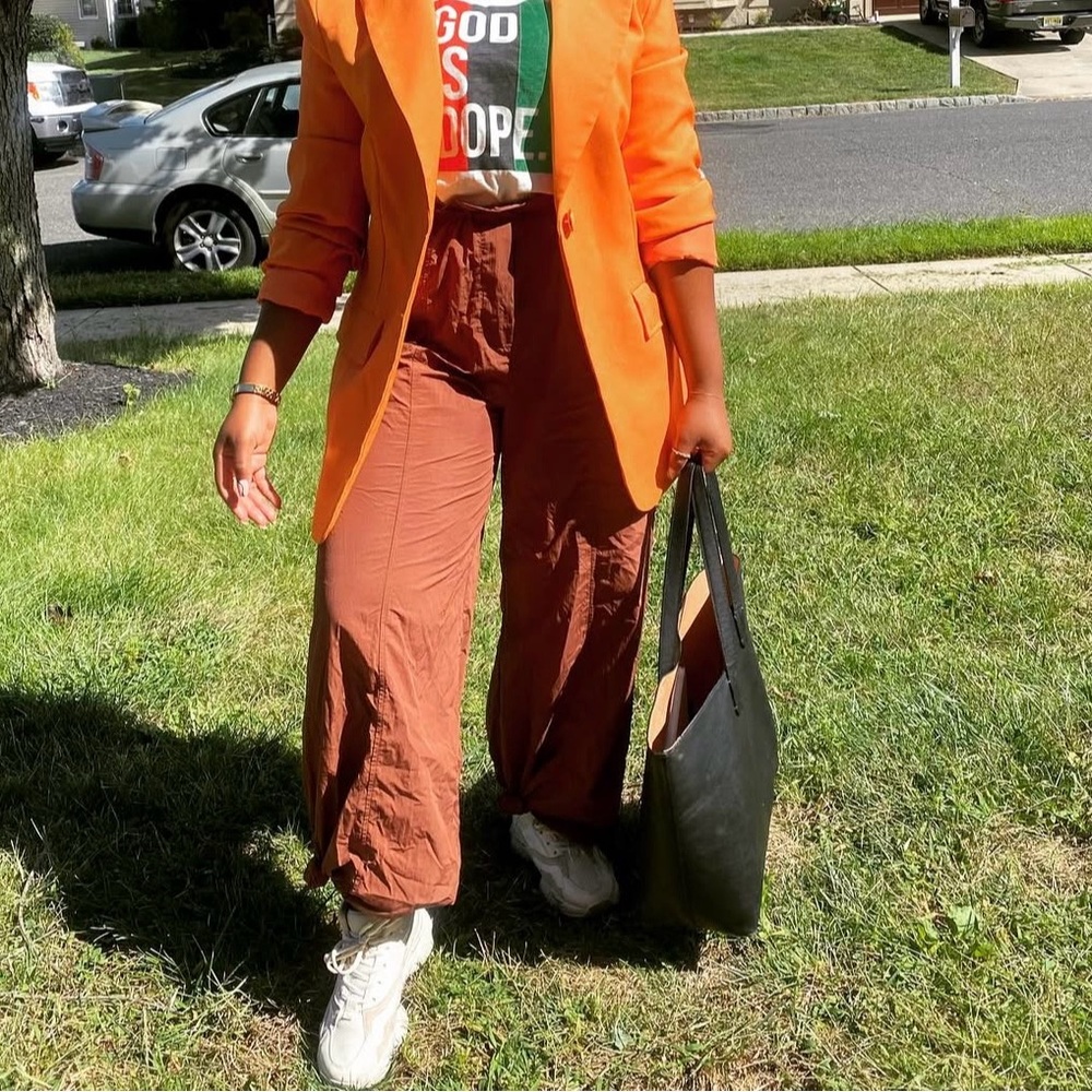 Forever 21 Brown Track Pants Joggers
